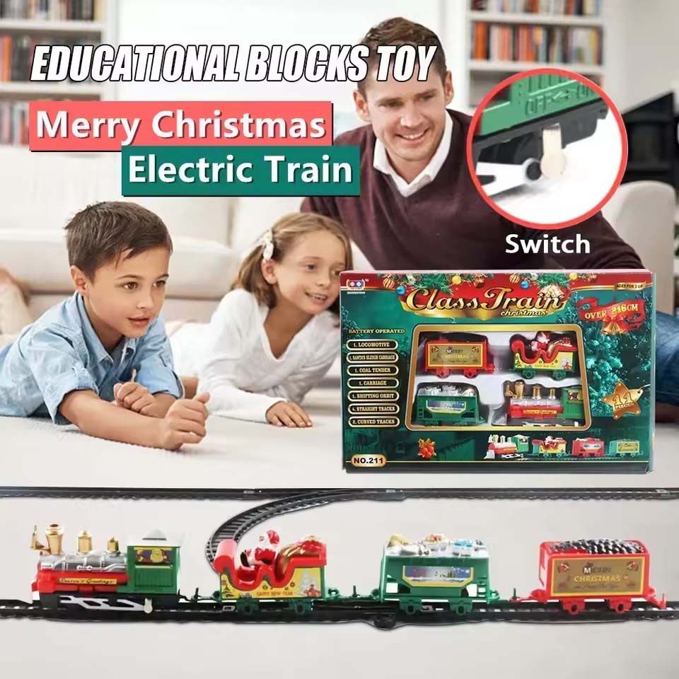 Set Kereta Api Listrik Natal y - Christmas Tree Artificial ulasan dan harga