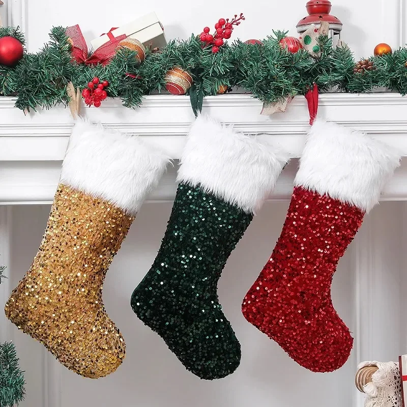 Kaus Kaki Natal Sublimasi deng - Christmas Stocking Hanging ulasan dan harga
