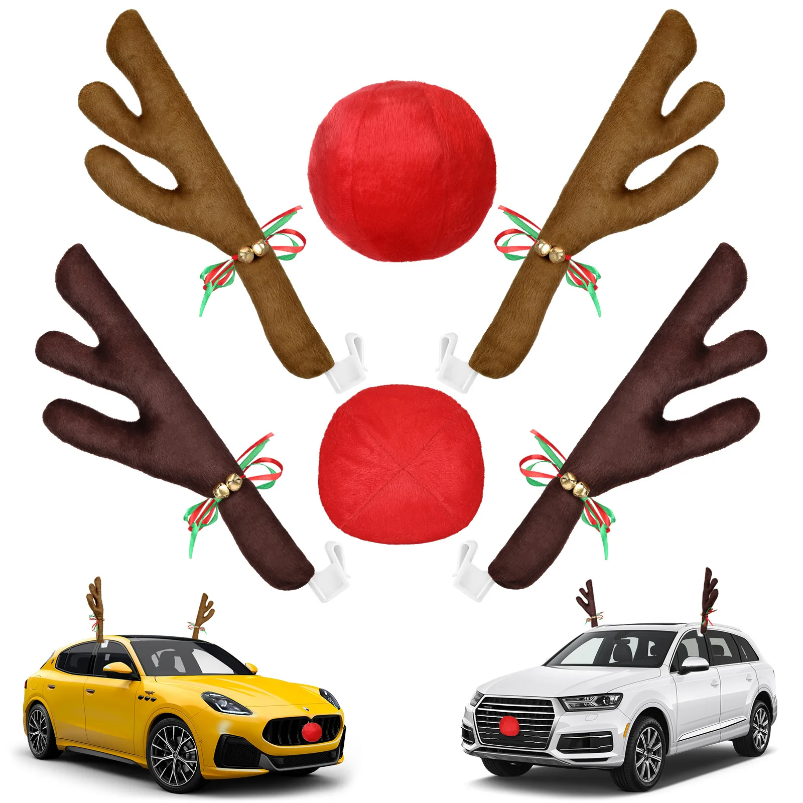 Hiasan Natal Mobil, Ikat Kepal - Reindeer Antlers Headband ulasan dan harga