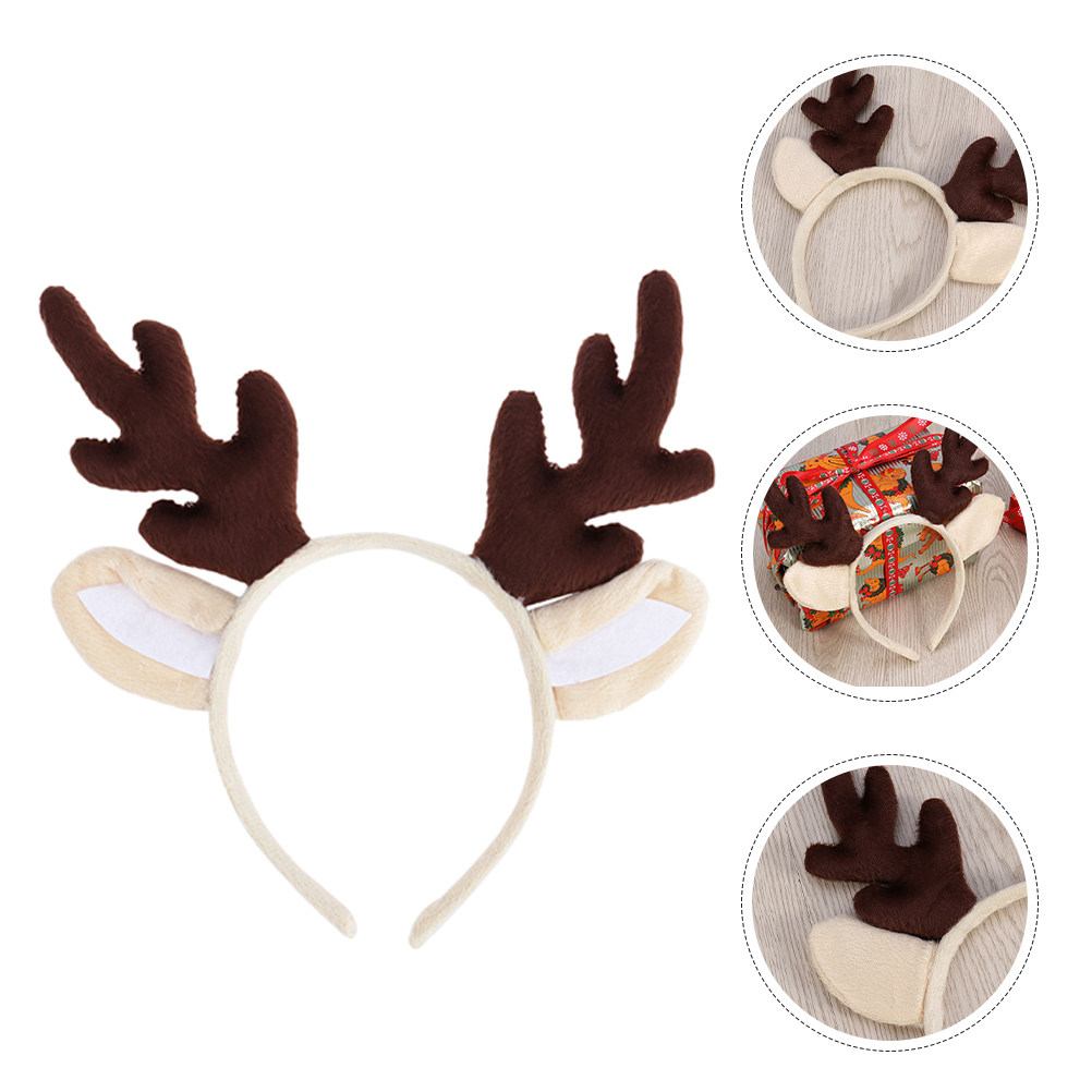 3 Buah Bando Tanduk Rusa untuk - Reindeer Antlers Headband ulasan dan harga