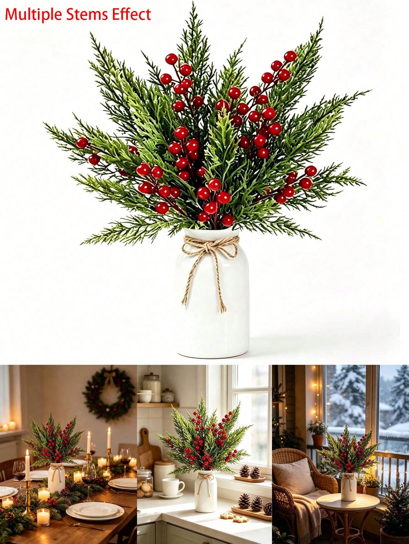 20 buah Ranting Pinus Buatan d - Christmas Tree Artificial ulasan dan harga